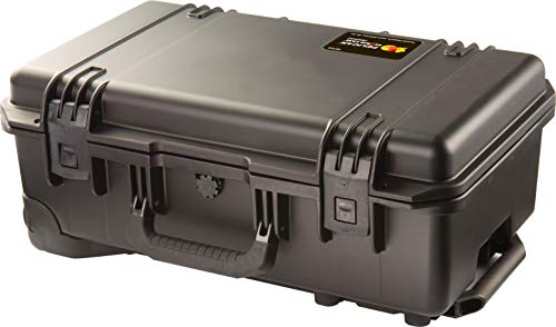 Peli Storm IM2500 Robuster Trolley zum Transport Sensibler Messgeräte, Wasser- und Staubdicht, 28L Volumen, With Customisable Foam Inlay, Schwarz, black von Peli