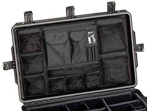 Peli IM29XX-UTILITYORG Utility Organizer, Innentasche, Original Peli Storm Case Zubehör, Kompatibel mit: Peli Storm IM29XX (separat erhältlich), Farbe: Schwarz von Pelican