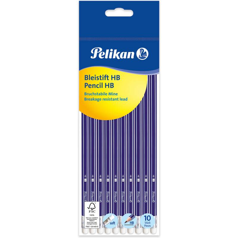 Pelikan Bleistift HB sechsant FSC 10er Polybag Pelikan Bleistift HB sechsant FSC 10er Polybag von Pelikan Büro
