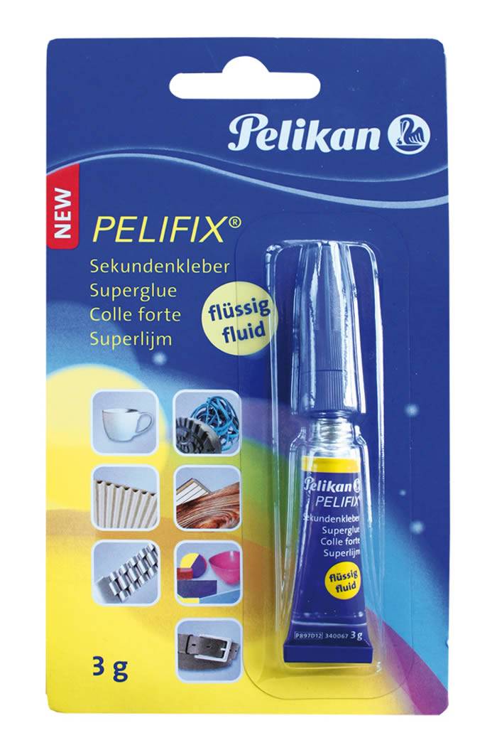 Pelikan Pelifix Sekundenkleber 3g 1 Stück Pelikan Pelifix Sekundenkleber 3g 1 Stück von Pelikan Büro