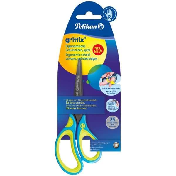 Pelikan Schere griffix SC1BRS blau Rechtsh. 1er Blister Pelikan Schere griffix SC1BRS blau Rechtsh. 1er Blister von Pelikan Büro