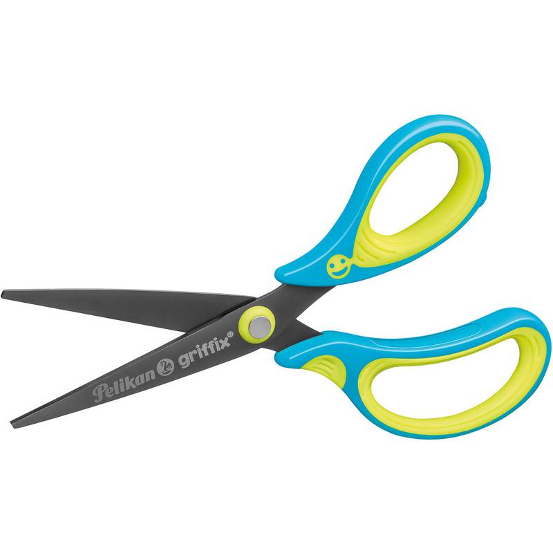 Pelikan Schere griffix SC1BRS blau Rechtshänder spitz 15cm Pelikan Schere griffix SC1BRS blau Rechtshänder spitz 15cm von Pelikan Büro