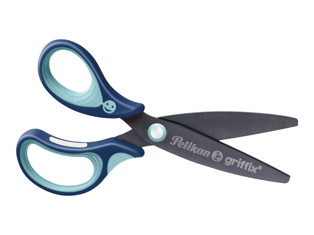 Pelikan Schere griffix SC1LB blau Linksh. 1er Blister Pelikan Schere griffix SC1LB blau Linksh. 1er Blister von Pelikan Büro