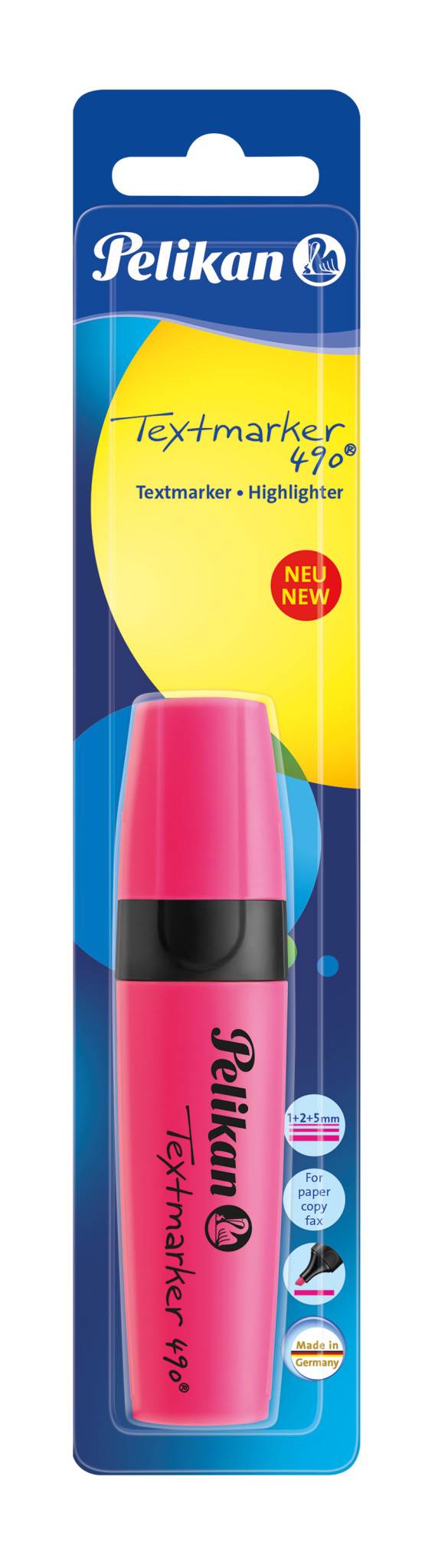 Pelikan Textmarker 490/B Leuchtrosa 1 ST Blister Pelikan Textmarker 490/B Leuchtrosa 1 ST Blister von Pelikan Büro
