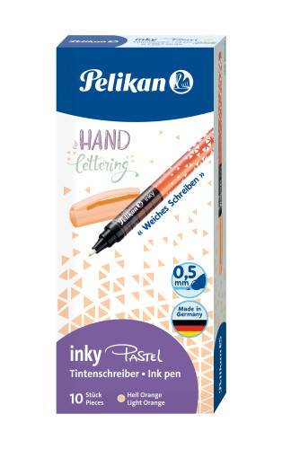 Pelikan Tintenschreiber inky 273 Pastell Orange 10 Stück Faltschachtel Pelikan Tintenschreiber inky 273 Pastell Orange 10 Stück Faltschachtel von Pelikan Büro