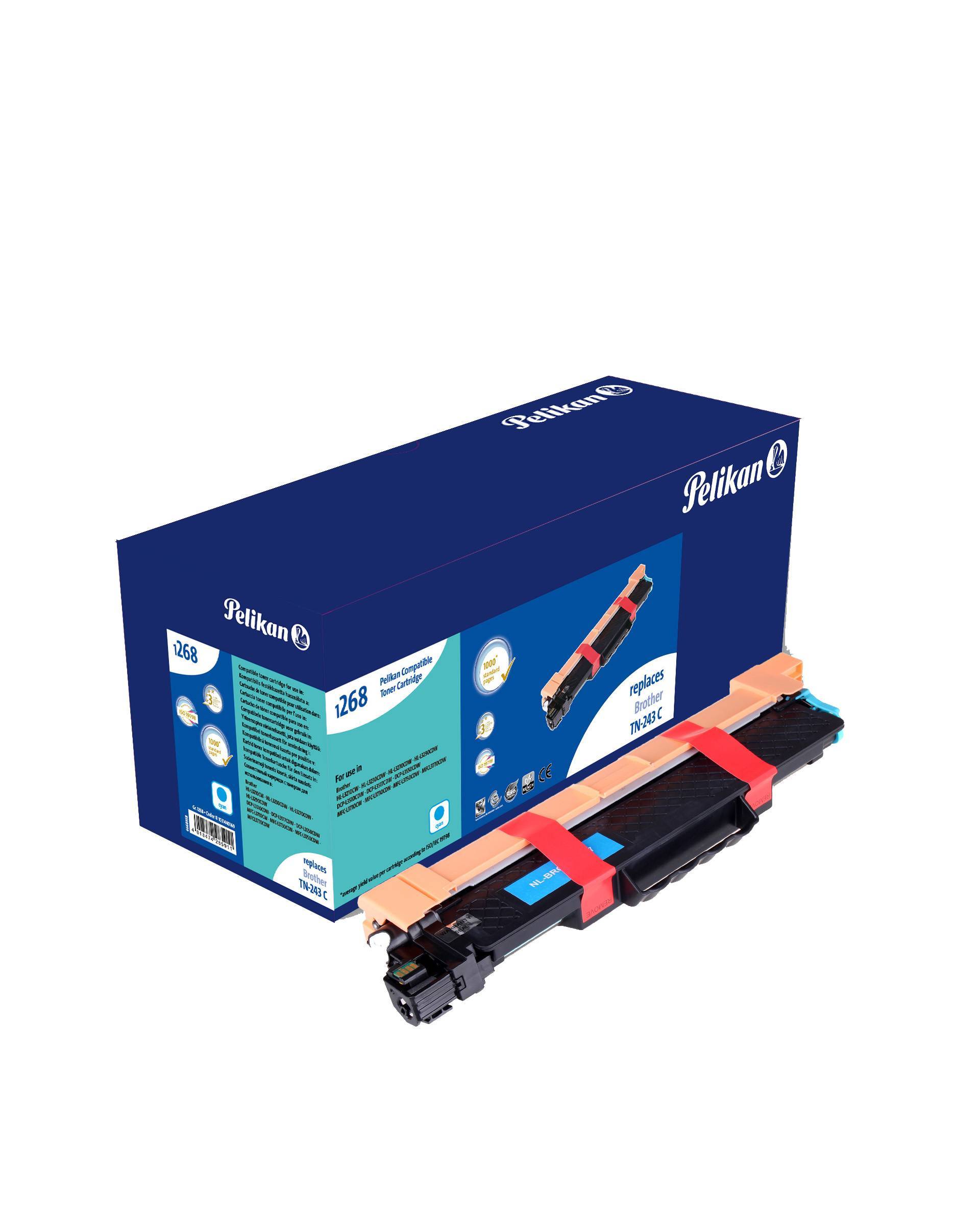 Pelikan Toner Brother TN-243C  cyan kompatibel von Pelikan Printing