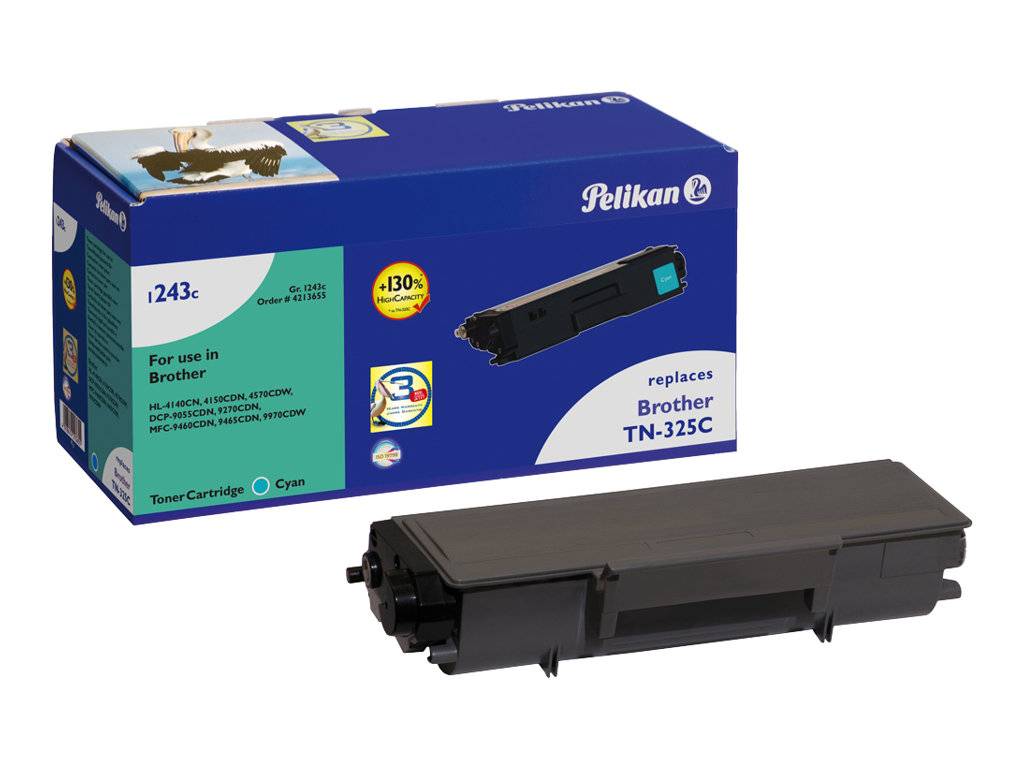 Pelikan Toner Brother TN-325C  1243C cyan rebuilt von Pelikan Printing