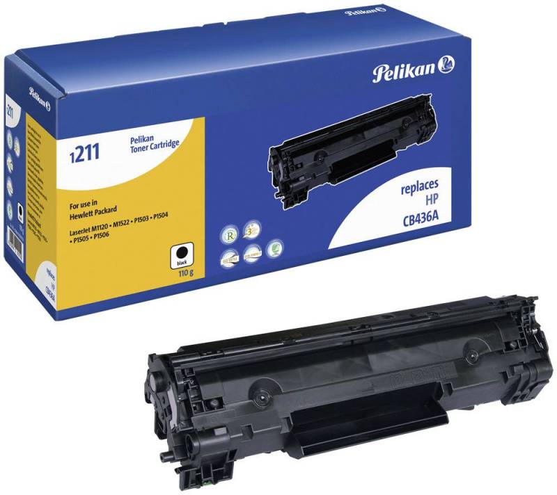 Pelikan Toner HP CB436A 1210bk schwarz rebuilt von Pelikan Printing
