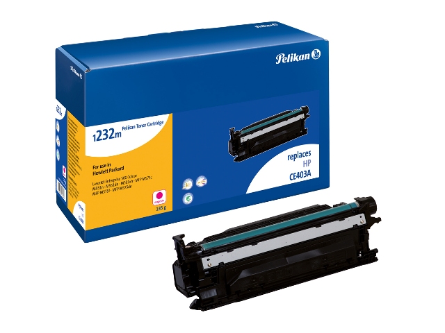 Pelikan Toner HP CE403A 1232m magenta rebuilt von Pelikan Printing