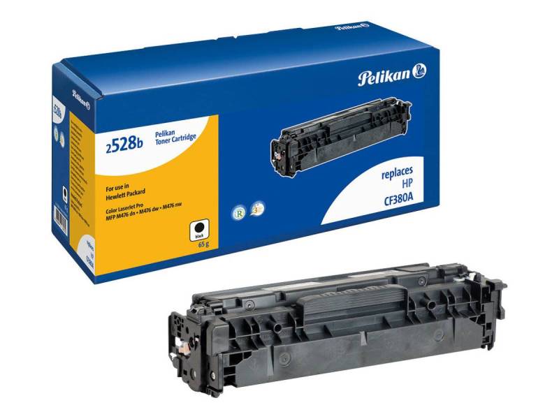 Pelikan Toner HP CF380A 2528b  schwarz rebuilt von Pelikan Printing