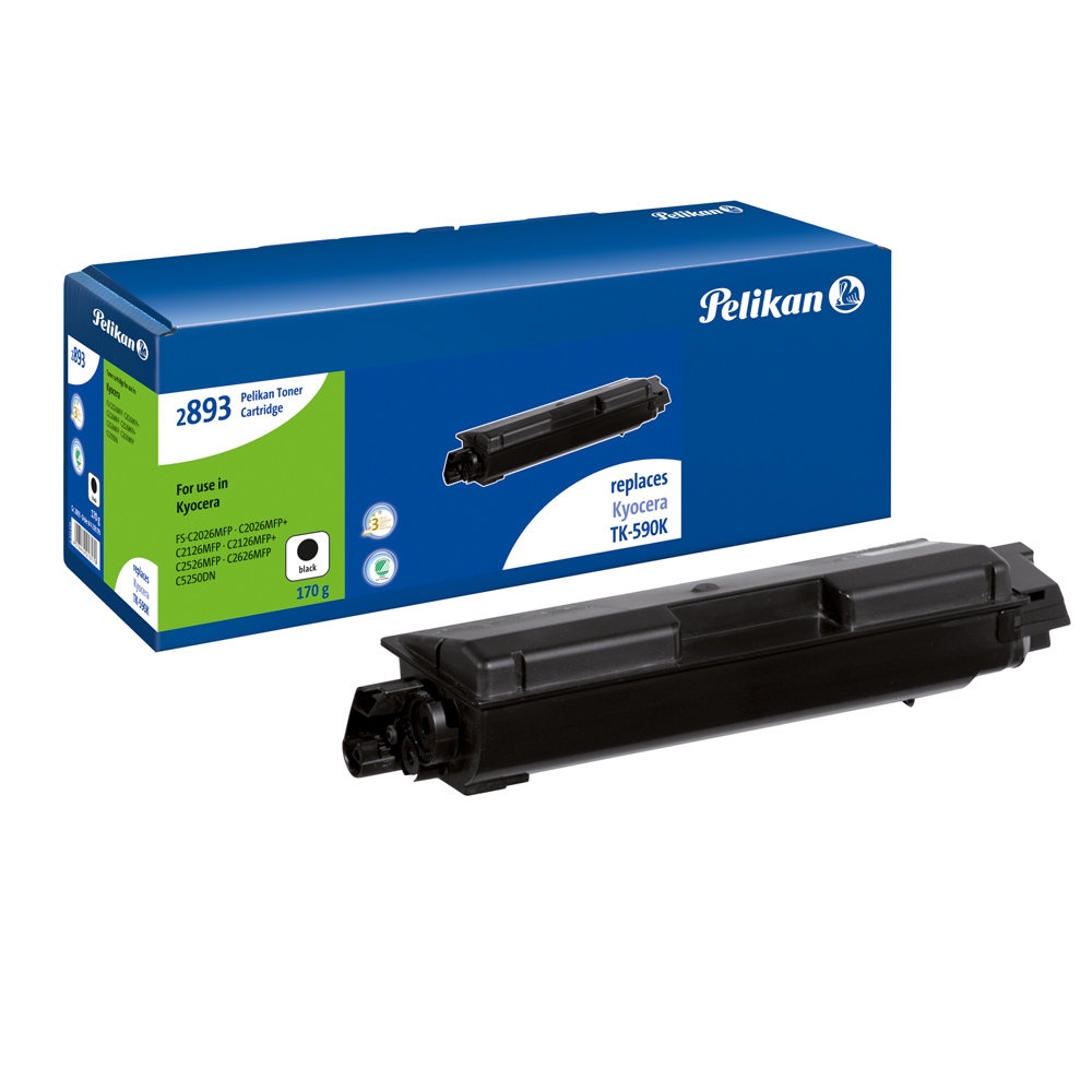 Pelikan Toner Kyocera TK-590K 2893b schwarz rebuilt Pelikan Toner Kyocera TK-590K 2893b schwarz rebuilt von Pelikan Printing