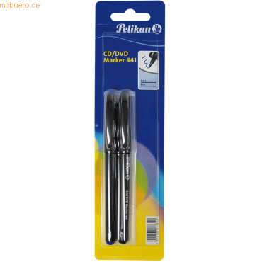 10 x Pelikan CD/DVD-Marker 441 sortiert Blister Inhalt 2 Stück 10 x Pelikan CD/DVD-Marker 441 sortiert Blister Inhalt 2 Stück von Pelikan