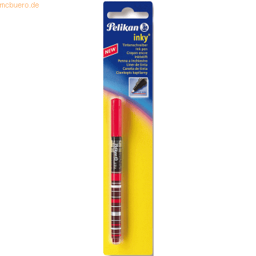10 x Pelikan Fineliner Inky 0.5mm rot Blister 10 x Pelikan Fineliner Inky 0.5mm rot Blister von Pelikan