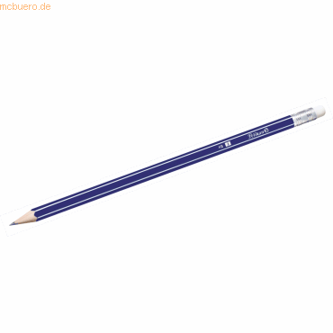 12 x Pelikan Bleistift GBHBE HB mit Radierer von Pelikan