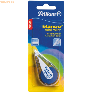 5 x Pelikan Korrekturroller blanco mini B921 4,2mmx6m von Pelikan