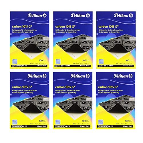 Kohlepapier A4 Pelikan 100 Blatt (6er Pack) von Pelikan