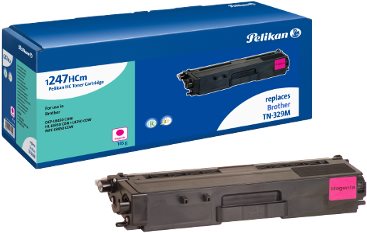 Pelikan 1247HCm - Mit hoher Kapazität - Magenta - kompatibel - wiederaufbereitet - Tonerpatrone - für Brother DCP-L8450CDW, HL-L8350CDW, HL-L8350CDWT, MFC-L8850CDW Pelikan 1247HCm - Mit hoher Kapazität - Magenta - kompatibel - wiederaufbereitet - Tonerpatrone - für Brother DCP-L8450CDW, HL-L8350CDW, HL-L8350CDWT, MFC-L8850CDW von Pelikan