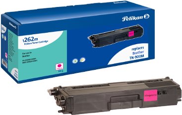 Pelikan 1262m - Magenta - wiederaufbereitet - Tonerpatrone (entspricht: Brother TN900M) - für Brother MFC-L9550CDW, MFC-L9550CDWT, HL-L9200CDWT, L9300CDWTT (4236982) von Pelikan
