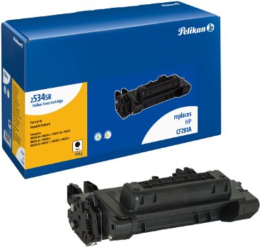 Pelikan 2534SR - Schwarz - wiederaufbereitet - Tonerpatrone (gleichwertig mit: HP CF281A) - für HP LaserJet Enterprise MFP M630, LaserJet Enterprise Flow MFP M630 (4242297) von Pelikan