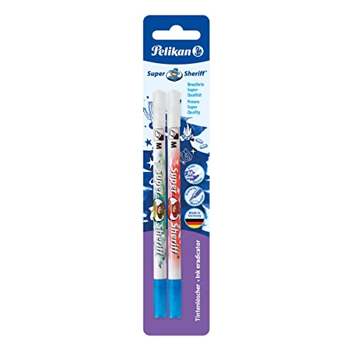 Pelikan 921759 258M/2/B Tintenlöscher Super Sheriff Löschspitze M, Multi-Spitze, Weiß, 4555 Jahre vor Ort Pelikan 921759 258M/2/B Tintenlöscher Super Sheriff Löschspitze M, Multi-Spitze, Weiß, 4555 Jahre vor Ort von Pelikan