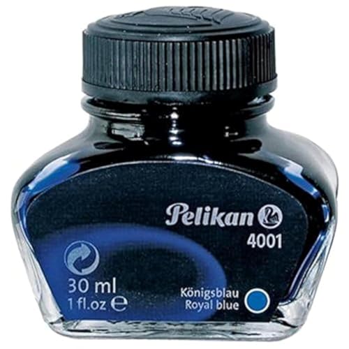 Pelikan 301044 Tintenglas Brillant Tinte 4001, 30 ml, 1 Stück, grün von Pelikan