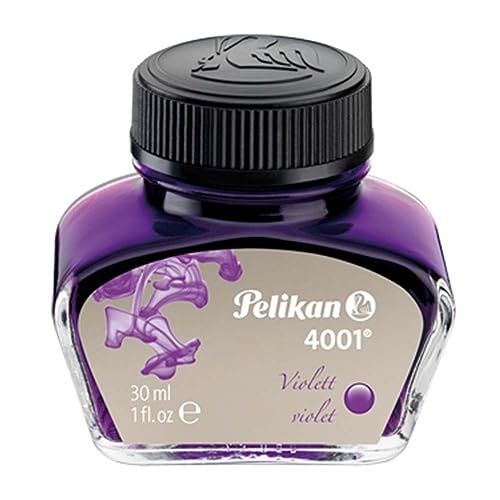 Pelikan 311886 Tintenglas Tinte 4001, 30 ml, 1 Stück, violett von Pelikan