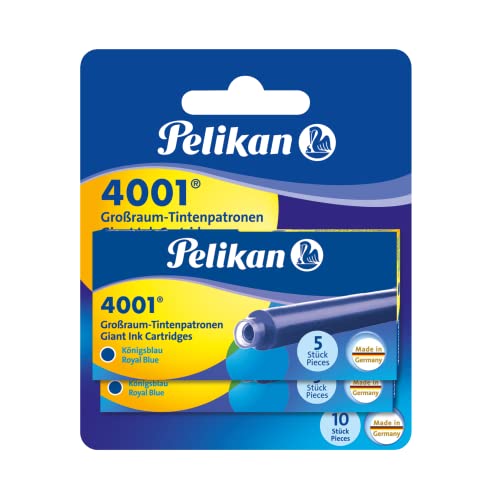 Pelikan 330852 - Tintenpatrone 4001 Grossraum 6 Faltschachteln mit je 5 Patronen von Pelikan