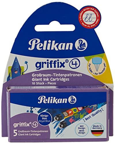 Pelikan 4001 Griffix Großraum-Tintenpatronen 2 x 5 Stück Blisterpackung von Pelikan