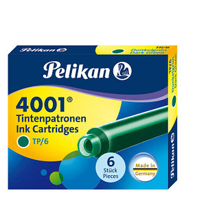 Pelikan 4001 TP/6 Tintenpatronen für Füller dunkelgrün 6 St. von Pelikan