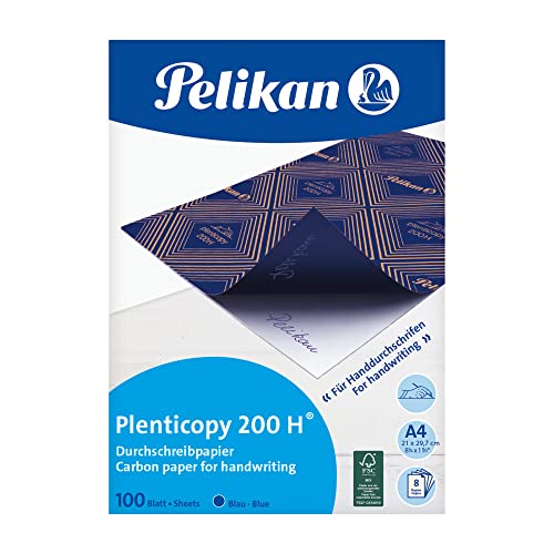 Pelikan 404426 Durchschreibpapier plenticopy 200H, blau, A4, 100 Blatt von Pelikan