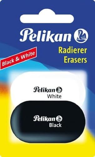 Pelikan 621193 Radierer black&white, je 1 Stück von Pelikan
