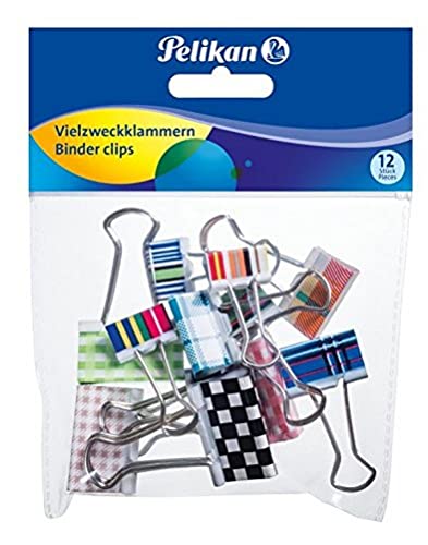 Pelikan 700306 Vielzweckklammer, 12 Stück sortiert im Polybeutel Pelikan 700306 Vielzweckklammer, 12 Stück sortiert im Polybeutel von Pelikan