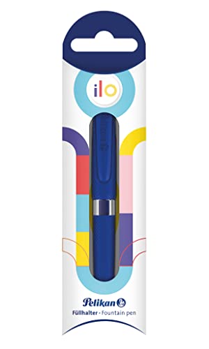 Pelikan 817776 Ilo Füllfederhalter, Kartuschenfüllsystem, Blau Pelikan 817776 Ilo Füllfederhalter, Kartuschenfüllsystem, Blau von Pelikan
