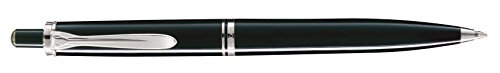 Pelikan 926253 Druckkugelschreiber Souverän K405, schwarz/silber von Pelikan