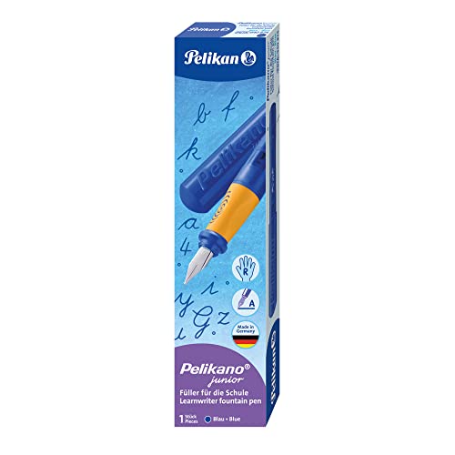 Pelikan 940874 Schulfüller Pelikano Junior, A, blau transluzent von Pelikan