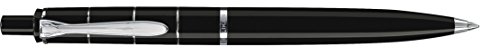 Pelikan 948471 Druckkugelschreiber Classic K 215 Ringe, 1 Stück, schwarz/silber von Pelikan