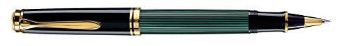 Pelikan 985424 Tintenroller Souverän R 400, schwarz/grün von Pelikan