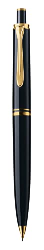 Pelikan Bleistift Souverän 400, Schwarz, hochwertiger Druckbleistift im Geschenk-Etui, 997189 von Pelikan