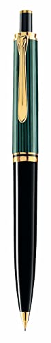 Pelikan Bleistift Souverän 400, Schwarz-Grün, hochwertiger Druckbleistift im Geschenk-Etui, 997163 von Pelikan