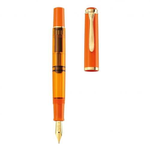 Pelikan Classic M200 SE Orange Delight Füllfederhalter (EF) 825115 von Pelikan