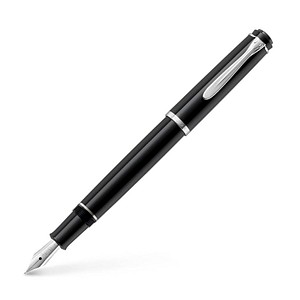 Pelikan Classic P 205 Patronenfüller schwarz hochglänzend F (fein) von Pelikan