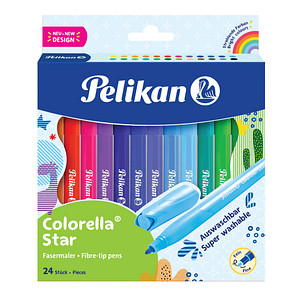 Pelikan Colorella Star C302 Filzstifte farbsortiert, 24 St. Pelikan Colorella Star C302 Filzstifte farbsortiert, 24 St. von Pelikan
