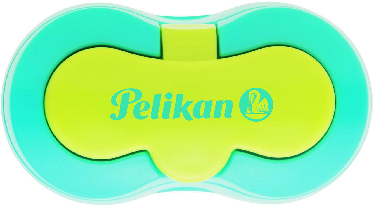 Pelikan Dosenspitzer doppelt blau/grün von Pelikan