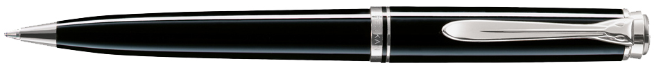 Pelikan Drehkugelschreiber , Souverän 805, , schwarz/silber von Pelikan