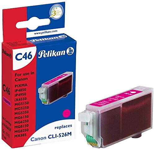 Pelikan Druckerpatrone C46 ersetzt Canon CLI-526M, Magenta Pelikan Druckerpatrone C46 ersetzt Canon CLI-526M, Magenta von Pelikan
