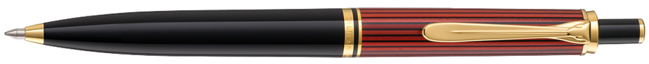 Pelikan Druckkugelschreiber , Souverän 400, , schwarz/rot von Pelikan