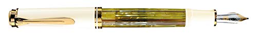 Pelikan Fine-Writing 804165 Pelikan 804141 Kolbenfüllhalter Souverän M400 schildpatt-Weiß, Feder EF Pelikan Fine-Writing 804165 Pelikan 804141 Kolbenfüllhalter Souverän M400 schildpatt-Weiß, Feder EF von Pelikan