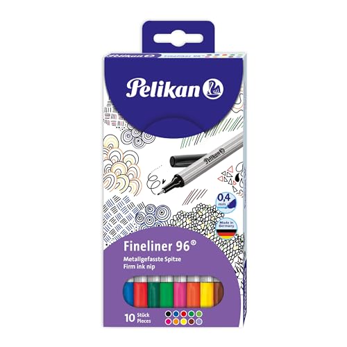 Pelikan Fineliner 96 sortiert im 10er-Etui von Pelikan