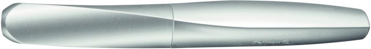 Pelikan Füller Twist, silber Patronenfüller silber von Pelikan