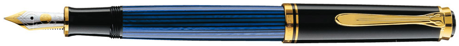 Pelikan Füllhalter , Souverän 400, , schwarz/blau, B von Pelikan